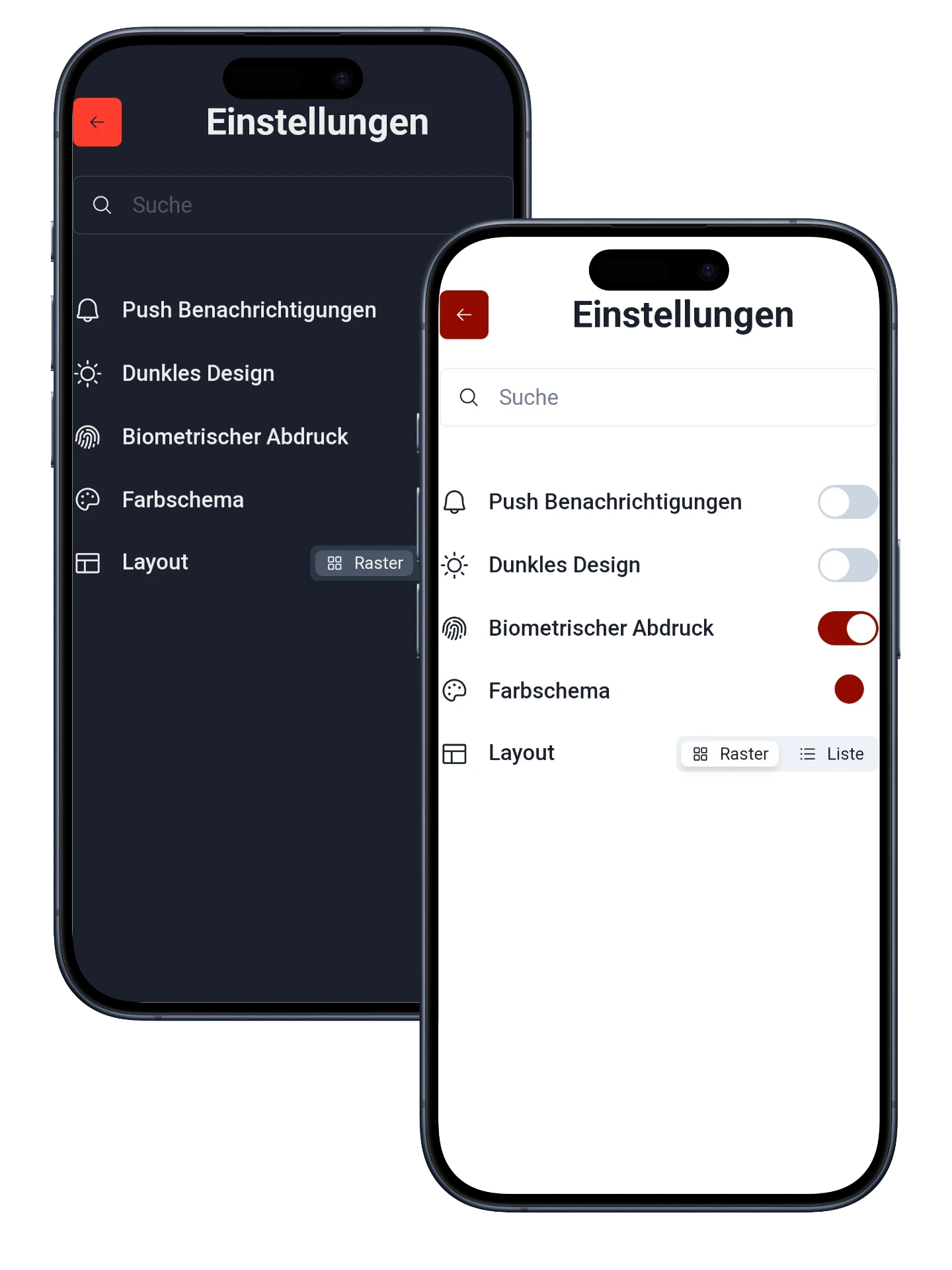 Light- und Darkmodus